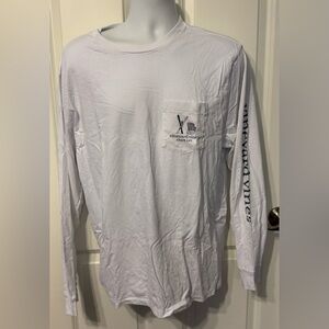 Vineyard Vines Classic White Long Sleeve Tee